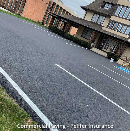 Commercial Paving Examples - Peiffer Insurance
